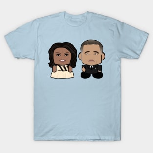 Mr. & Mrs. Obamabot POLITICO'BOT Toy Robot (Thumbs Up) T-Shirt